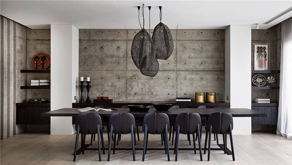 水泥毛坯房遇到中式禪意，最原生態(tài)的高級灰典