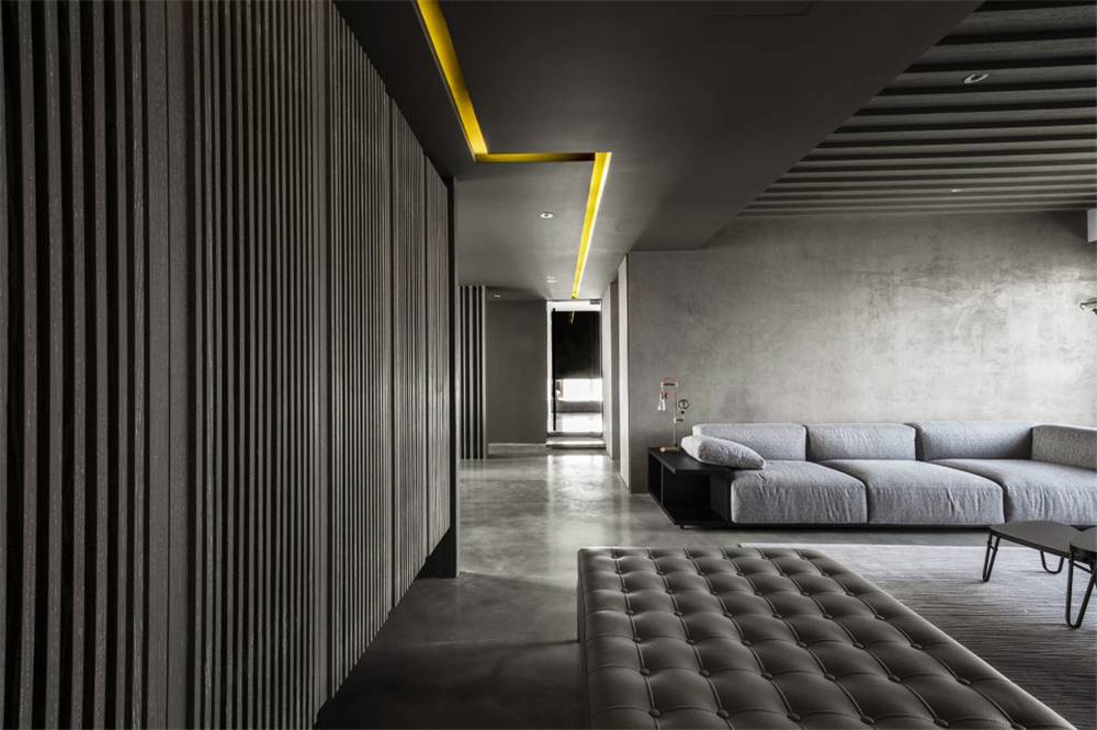 水泥毛坯房遇到中式禪意，最原生態(tài)的高級(jí)灰典