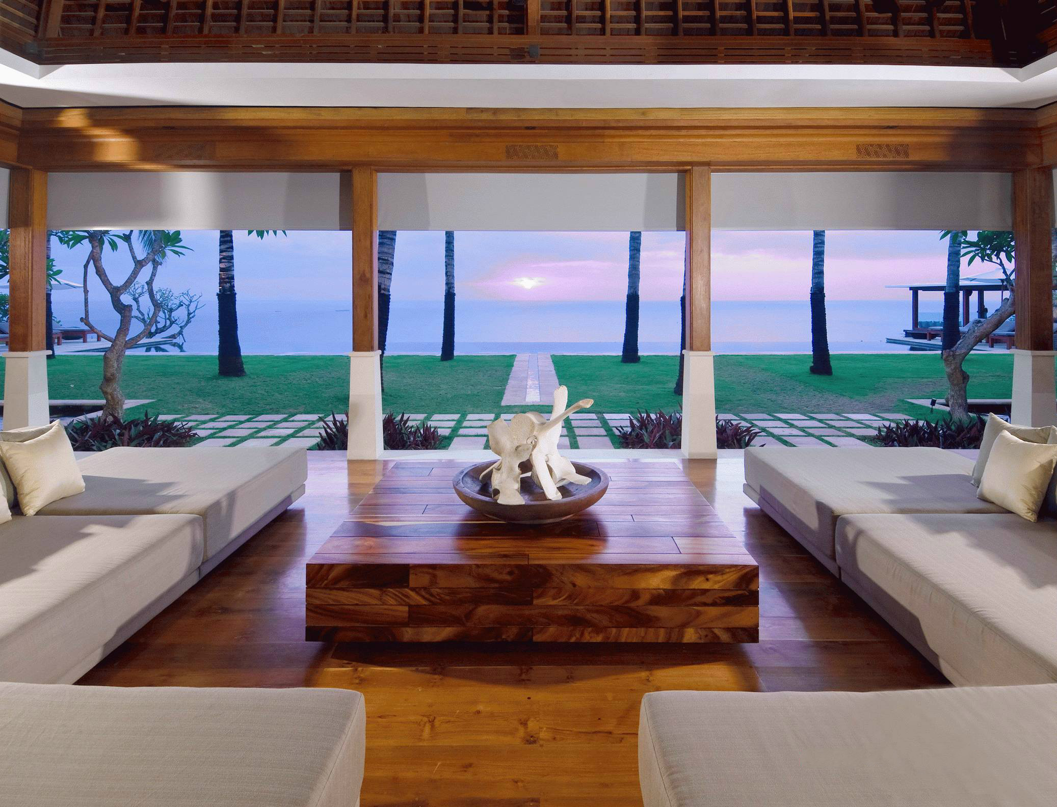 印度臨海別墅設(shè)計 新中式建筑中的木與石