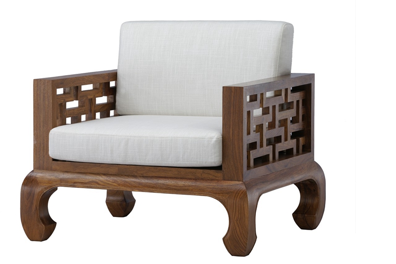 禪意實木新中式沙發(fā) 穩(wěn)穩(wěn)的享受