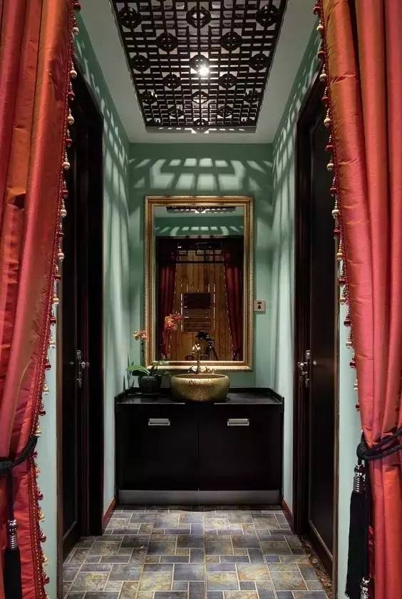 原來衛(wèi)生間也可以高大上，新中式衛(wèi)生間設(shè)計(jì)