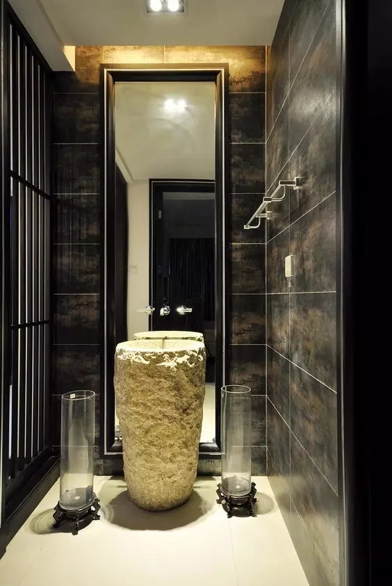 原來衛(wèi)生間也可以高大上，新中式衛(wèi)生間設(shè)計