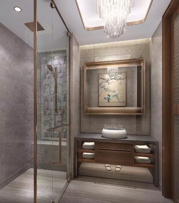原來衛(wèi)生間也可以高大上，新中式衛(wèi)生間設(shè)計(jì)