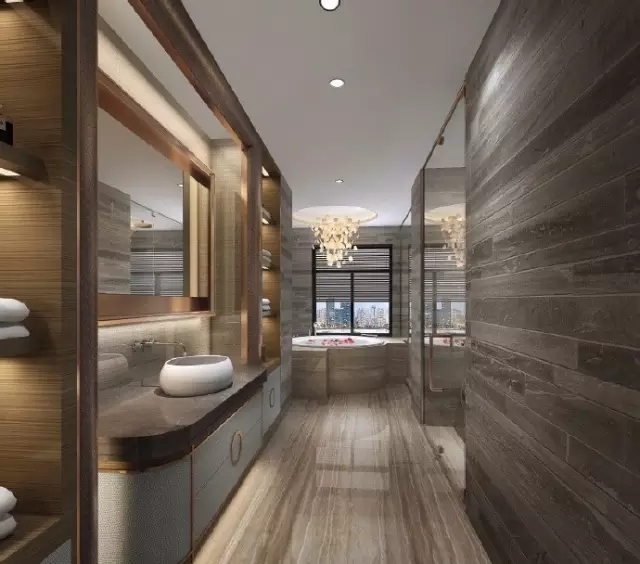 原來衛(wèi)生間也可以高大上，新中式衛(wèi)生間設(shè)計(jì)