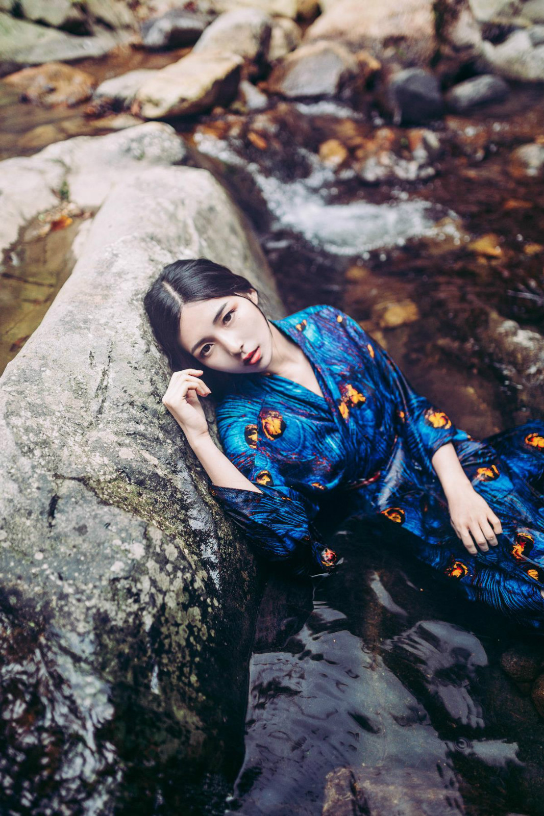 高貴冷艷的古裝女子攝影