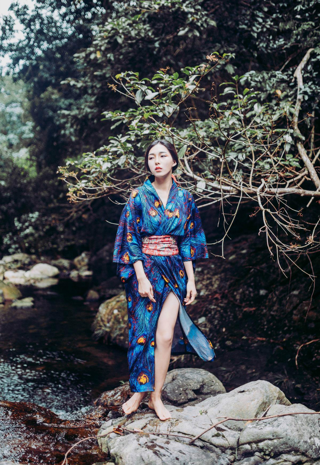 高貴冷艷的古裝女子攝影