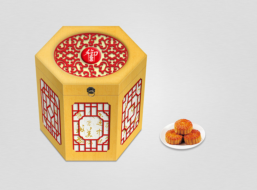 中國文化元素月餅包裝設(shè)計
