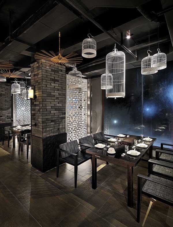 簡約時尚的東方美，意境餐廳設計