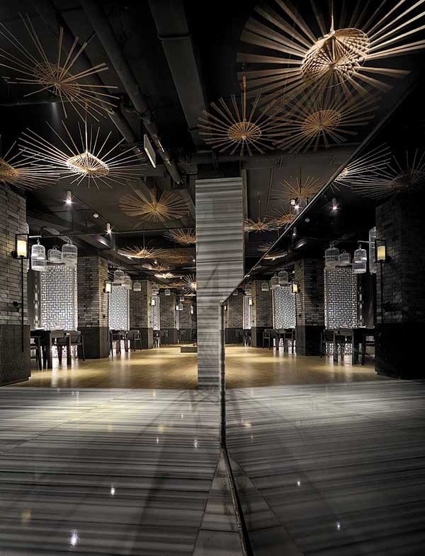 簡約時尚的東方美，意境餐廳設計