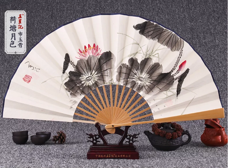 家佳樂文學(xué)手繪水墨畫折扇