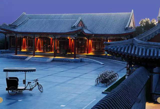 新中式建筑，安縵中式酒店