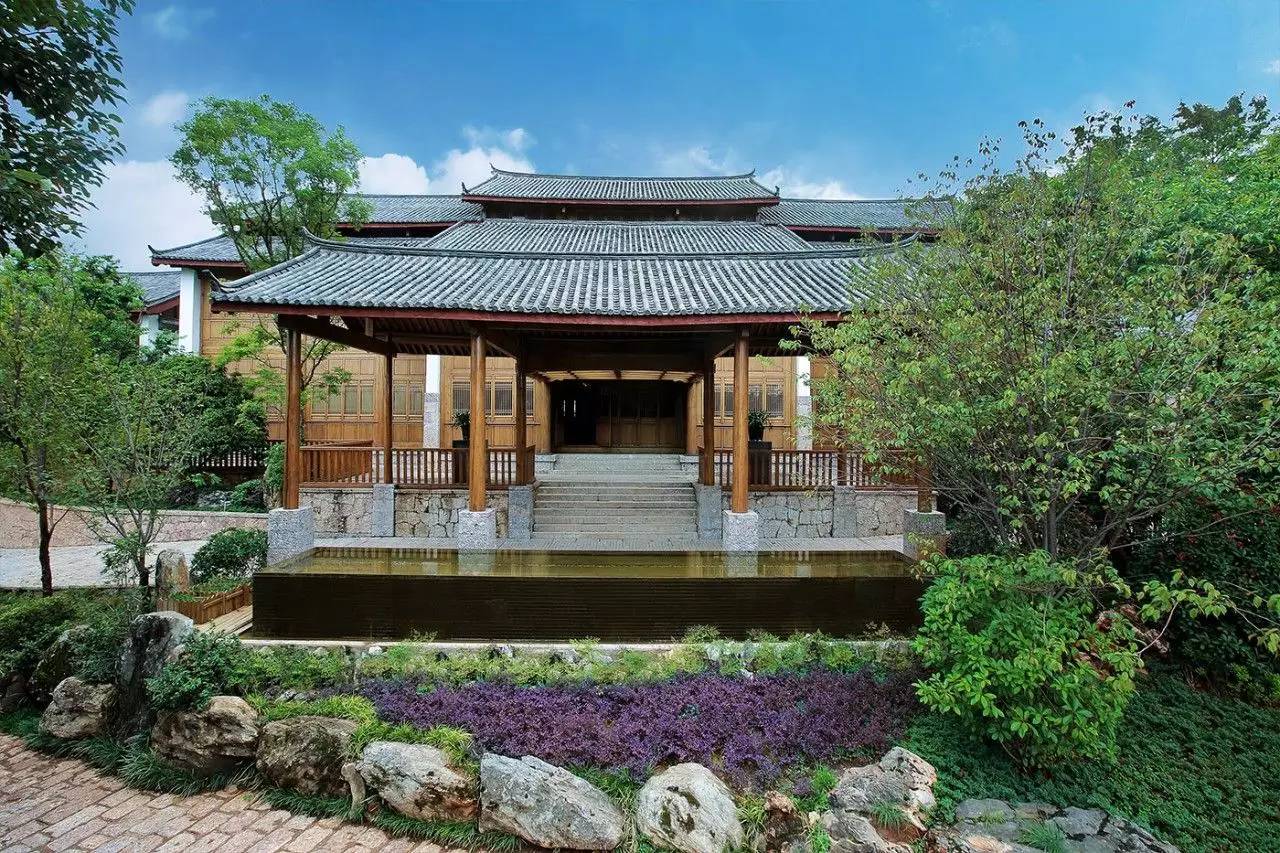 新中式建筑，安縵中式酒店
