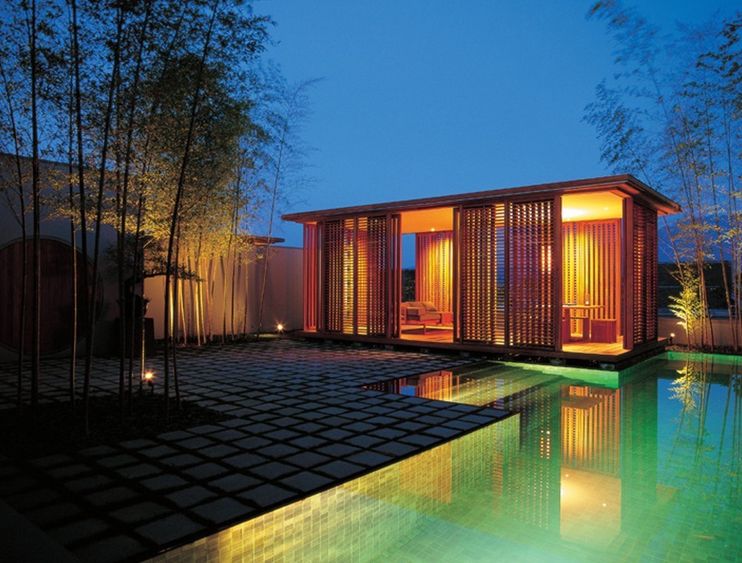 新中式建筑，涵碧樓中式酒店