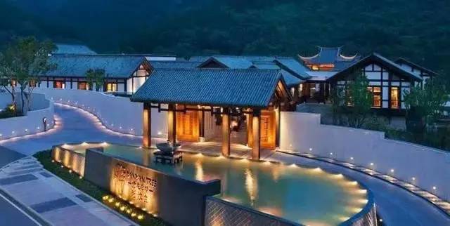 新中式建筑，悅榕莊中式酒店