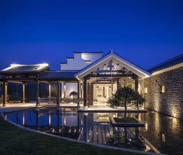 新中式建筑，悅榕莊中式酒店