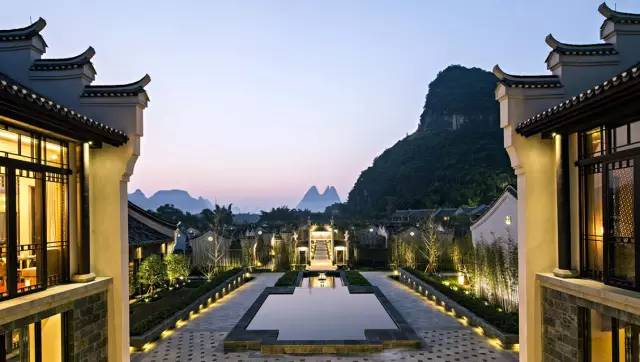 新中式建筑，悅榕莊中式酒店