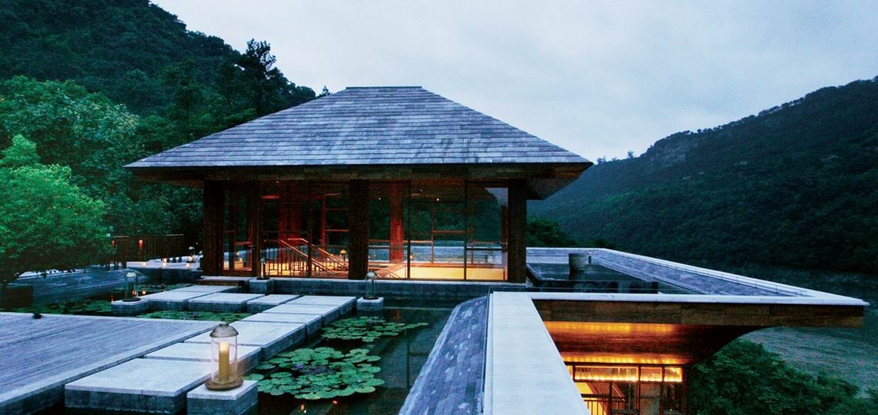 新中式建筑，柏聯(lián)中式酒店