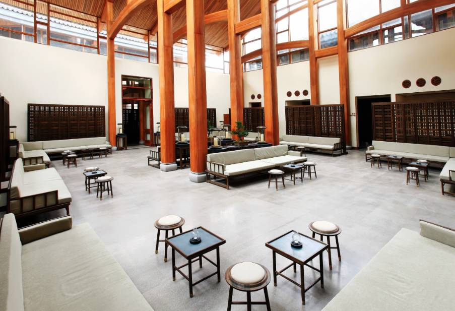 新中式建筑，柏聯(lián)中式酒店