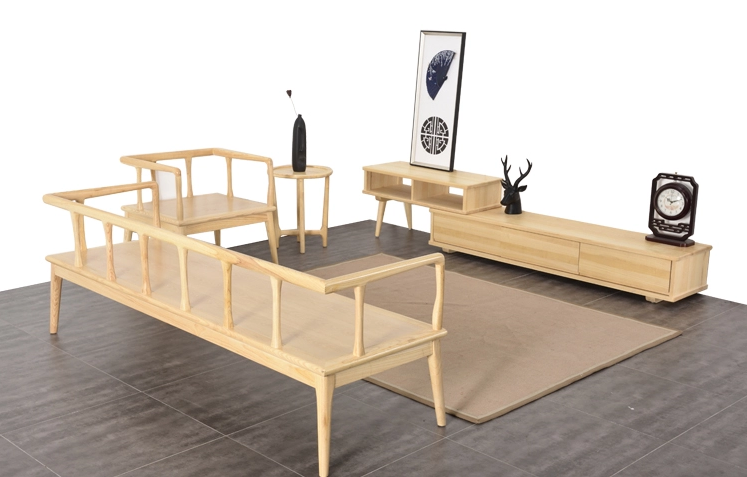 禪意中式沙發(fā)，新中式實(shí)木沙發(fā)