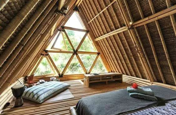 新中式建筑，創(chuàng)意三角屋