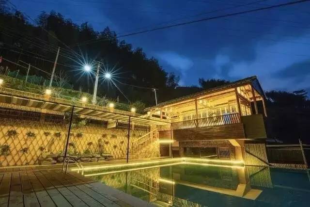 閑思居民宿，暢游在清涼山泉