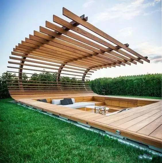 中式裝修設(shè)計(jì)，瘋狂的木頭