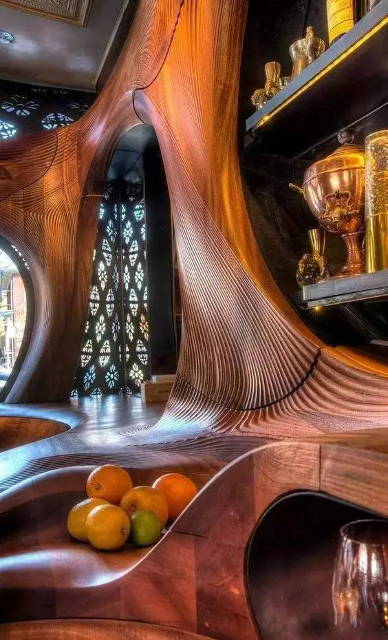 中式裝修設(shè)計(jì)，瘋狂的木頭