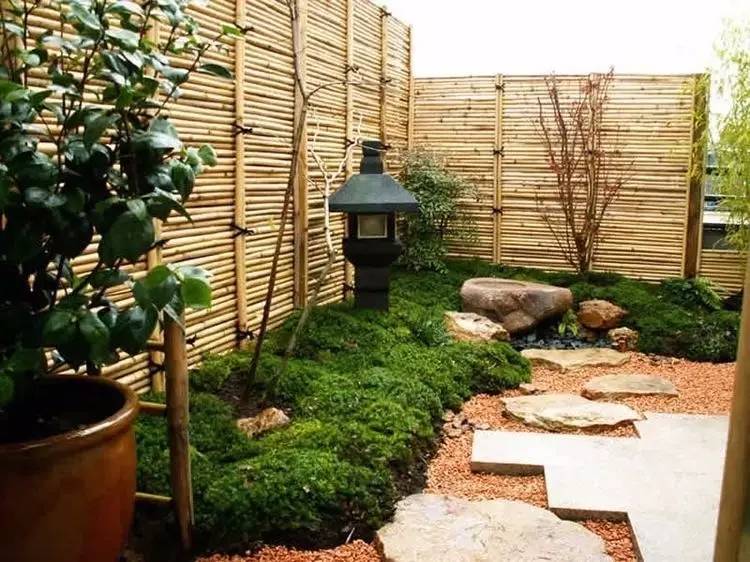 庭院設計，竹子在庭院中造景的運用