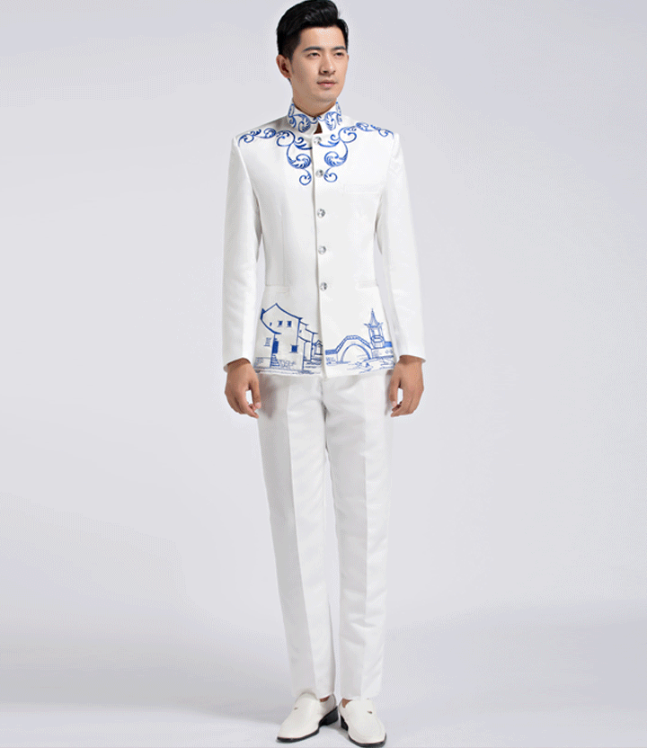 刺繡家佳樂(lè)文學(xué)中山裝