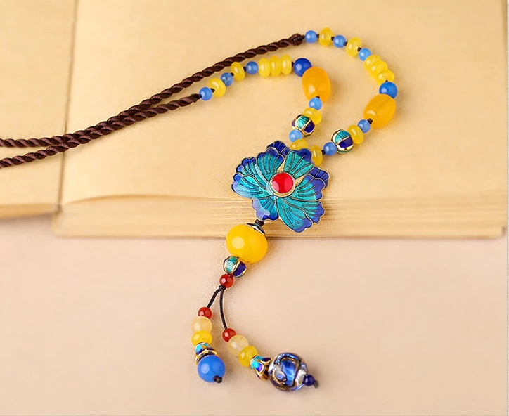 家佳樂文學(xué)吊墜瑪瑙配飾長款項(xiàng)鏈掛飾