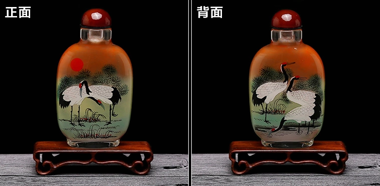 家佳樂(lè)文學(xué)民間傳統(tǒng)手繪內(nèi)畫圖鼻煙壺