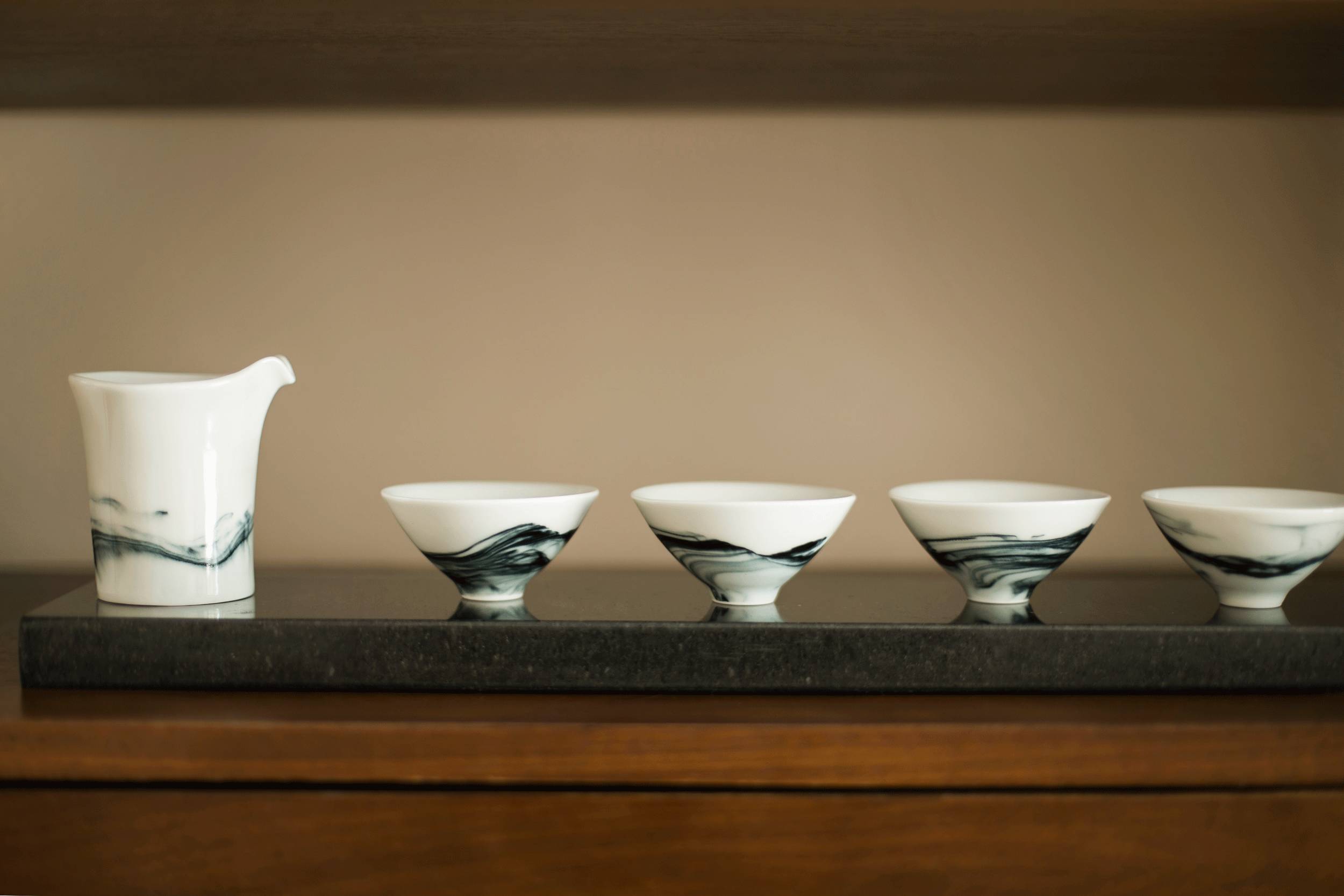 茶·時(shí)光的故事，290㎡典雅新中式裝修設(shè)計(jì)