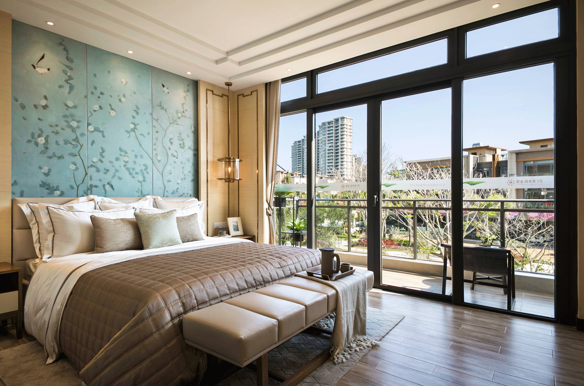 茶·時(shí)光的故事，290㎡典雅新中式裝修設(shè)計(jì)