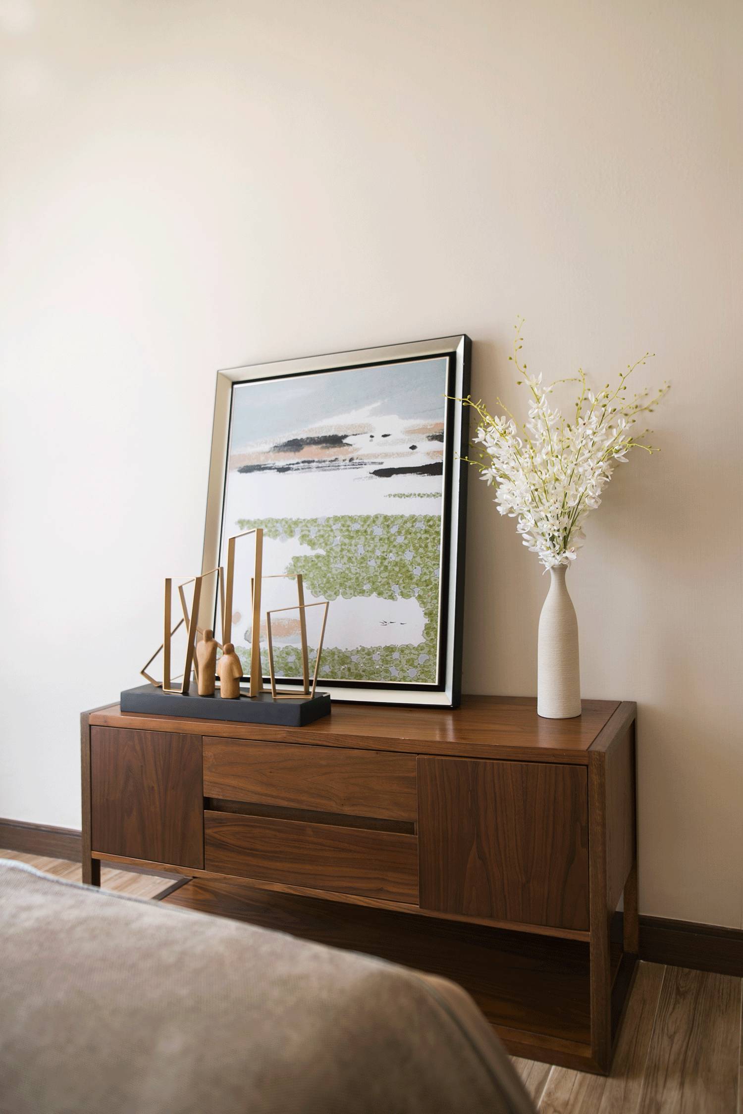 茶·時(shí)光的故事，290㎡典雅新中式裝修設(shè)計(jì)