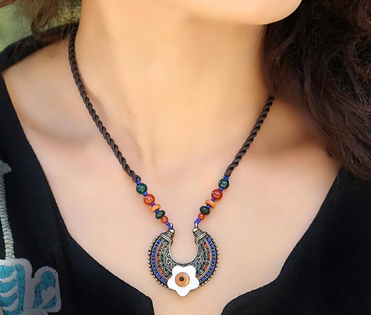 魅嵐民族時(shí)尚項(xiàng)鏈復(fù)古飾品