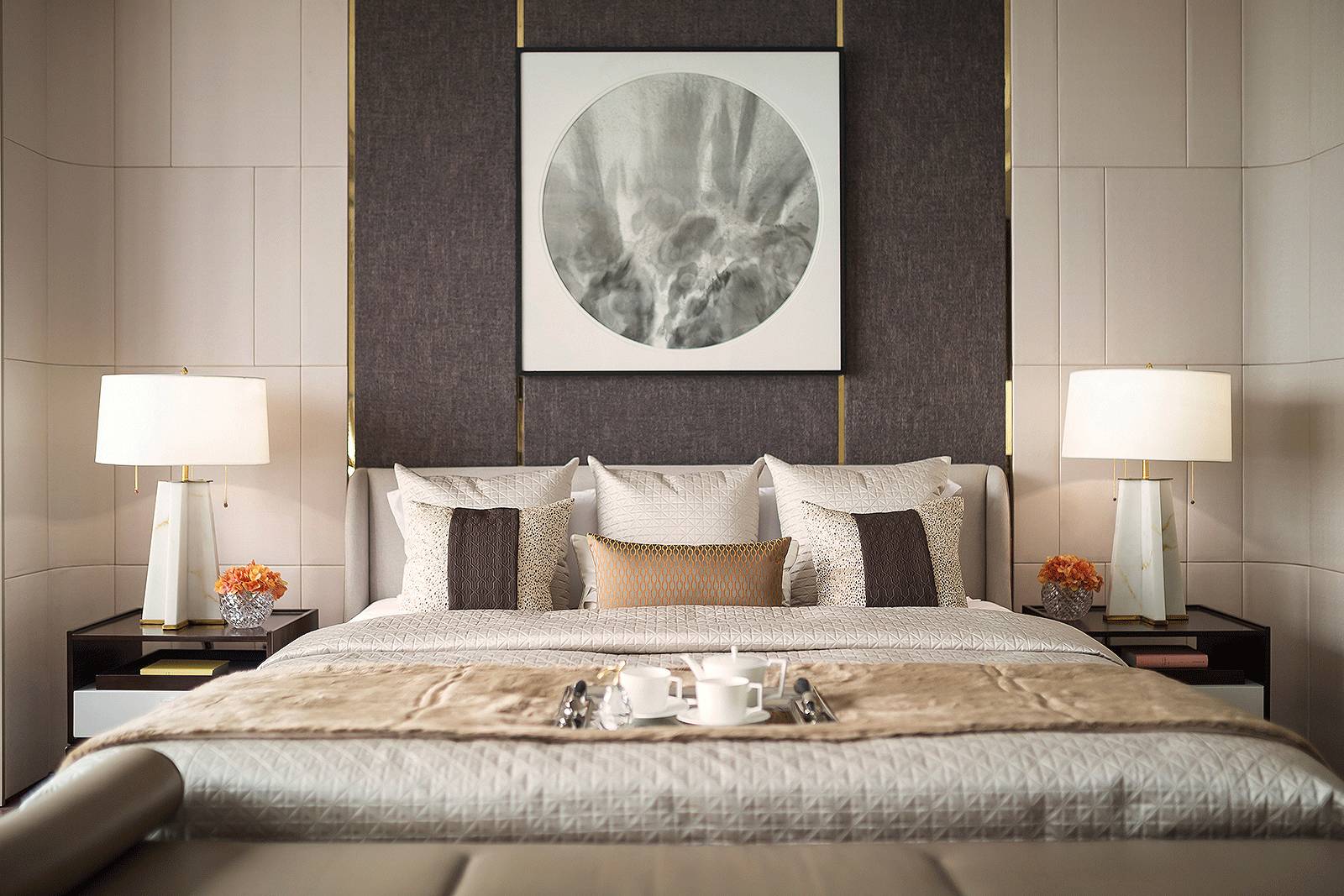 新中式設(shè)計(jì)中，臥室的運(yùn)用與表現(xiàn)