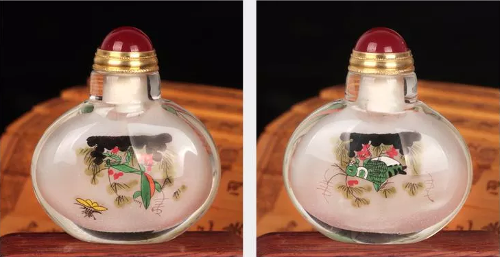 壺里有乾坤，手工內(nèi)畫鼻煙壺