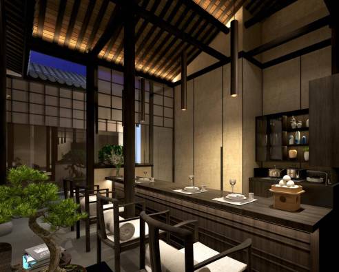 觀芷隱軒，以茶會友的民宿