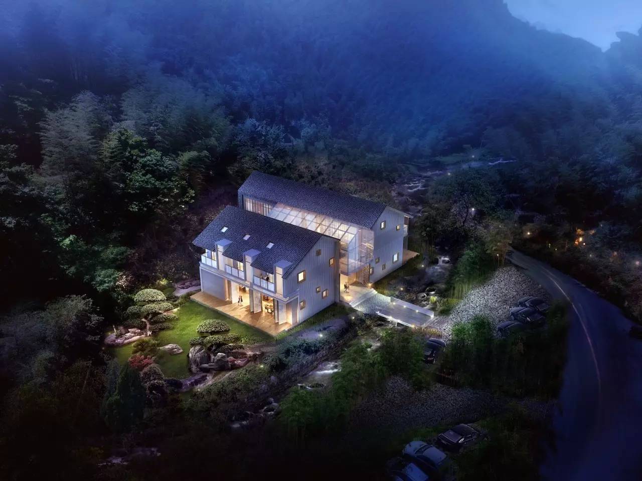 上虞陳溪鄉(xiāng)雪花谷民宿，在山谷里與自然相伴