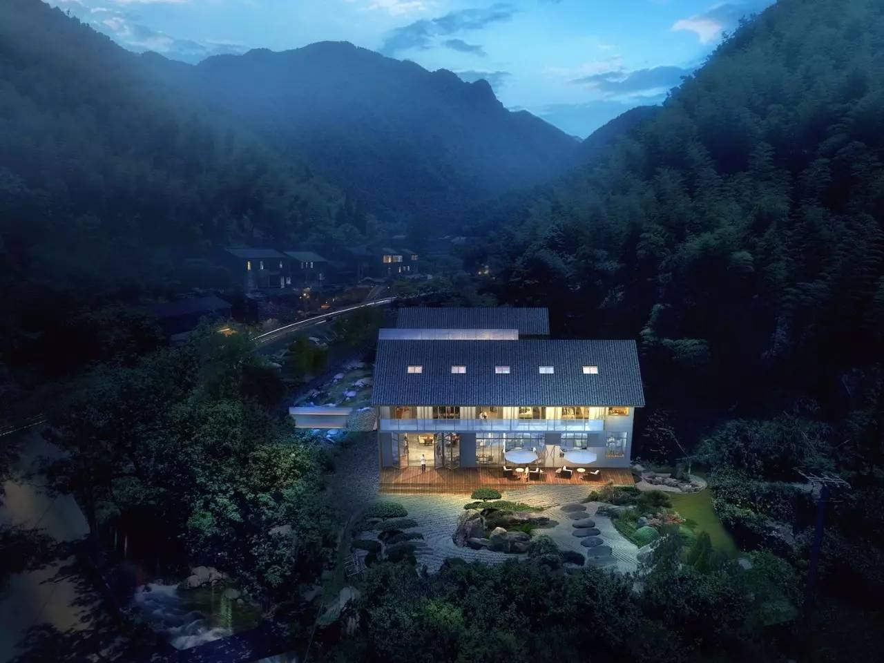 上虞陳溪鄉(xiāng)雪花谷民宿，在山谷里與自然相伴