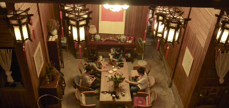 南屏喜舍民宿，從南方飛入徽州白墻灰瓦的歸燕