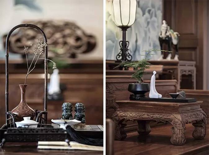 龍光御海天禧別墅樣板房，高端大氣的新中式豪