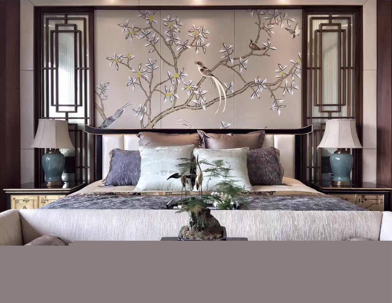 龍光御海天禧別墅樣板房，高端大氣的新中式豪