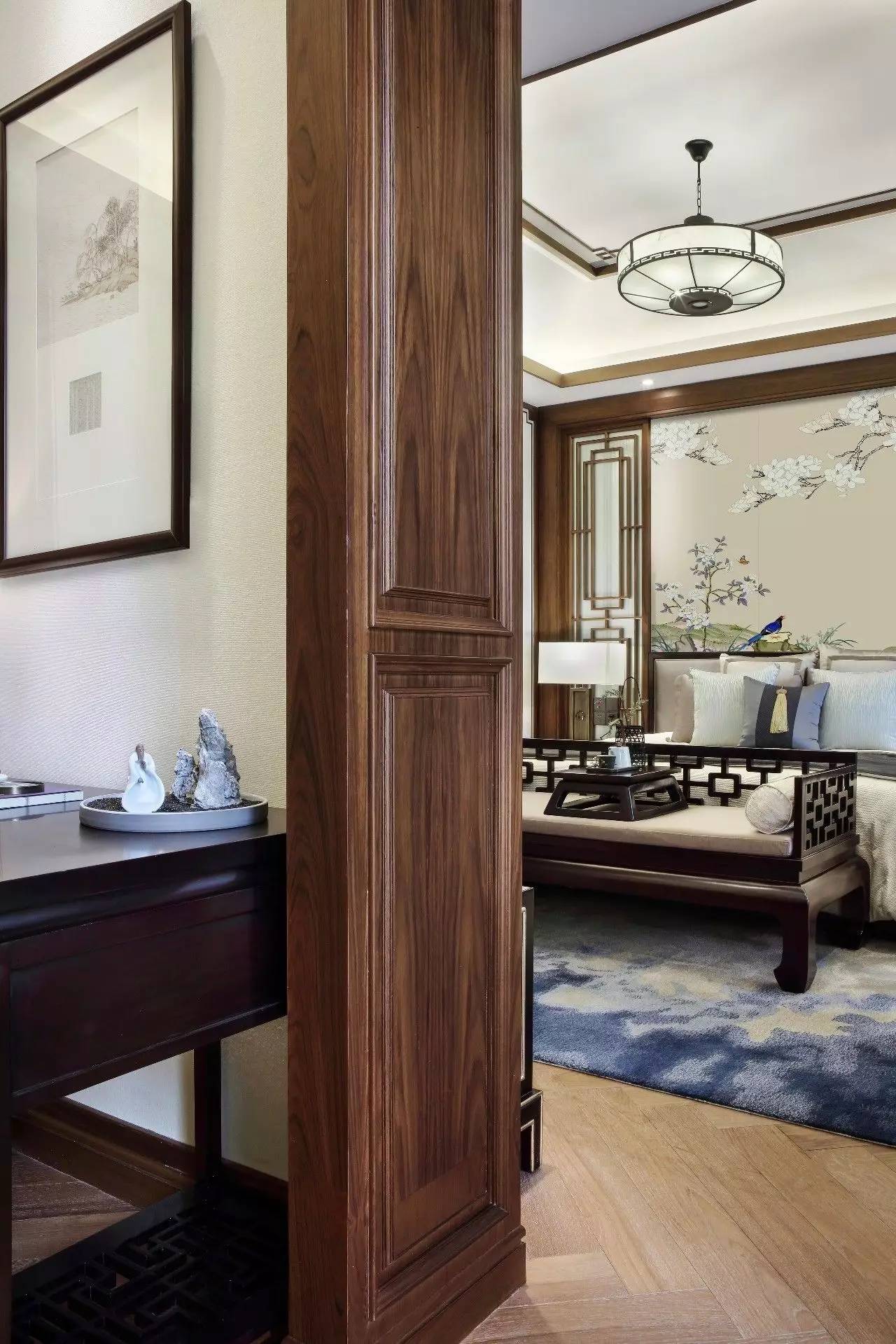 龍光御海天禧別墅樣板房，高端大氣的新中式豪