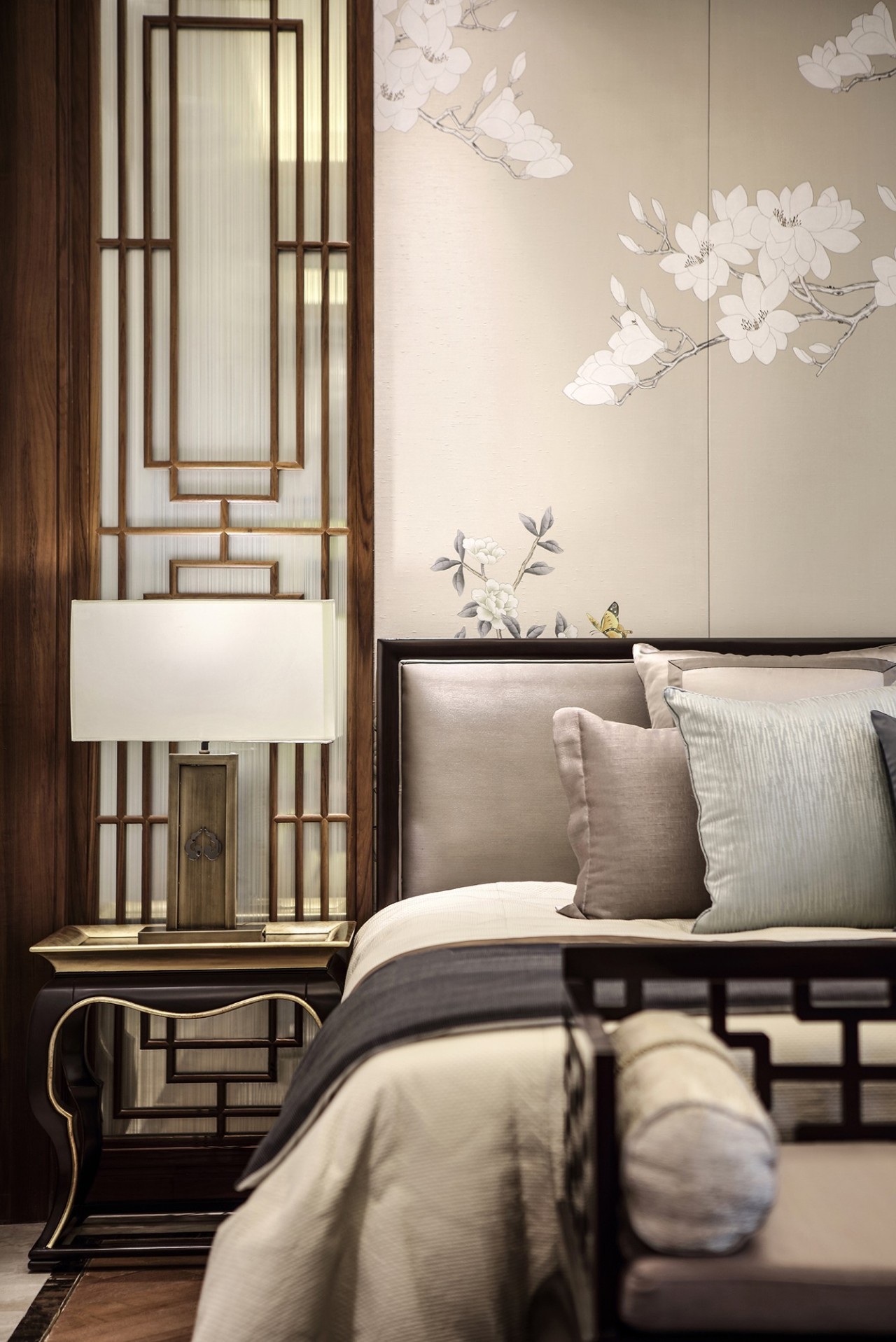 龍光御海天禧別墅樣板房，高端大氣的新中式豪