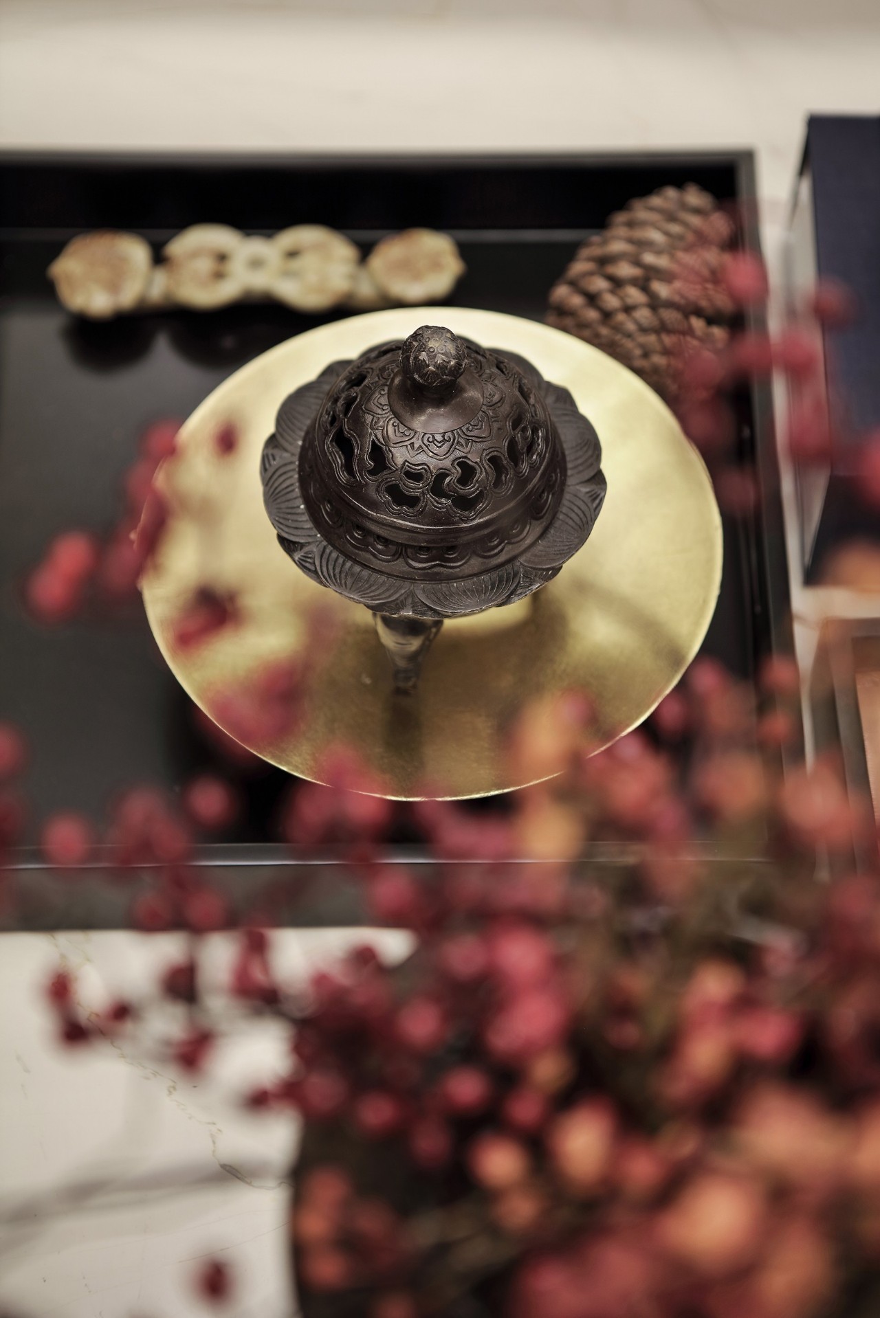 龍光御海天禧別墅樣板房，高端大氣的新中式豪