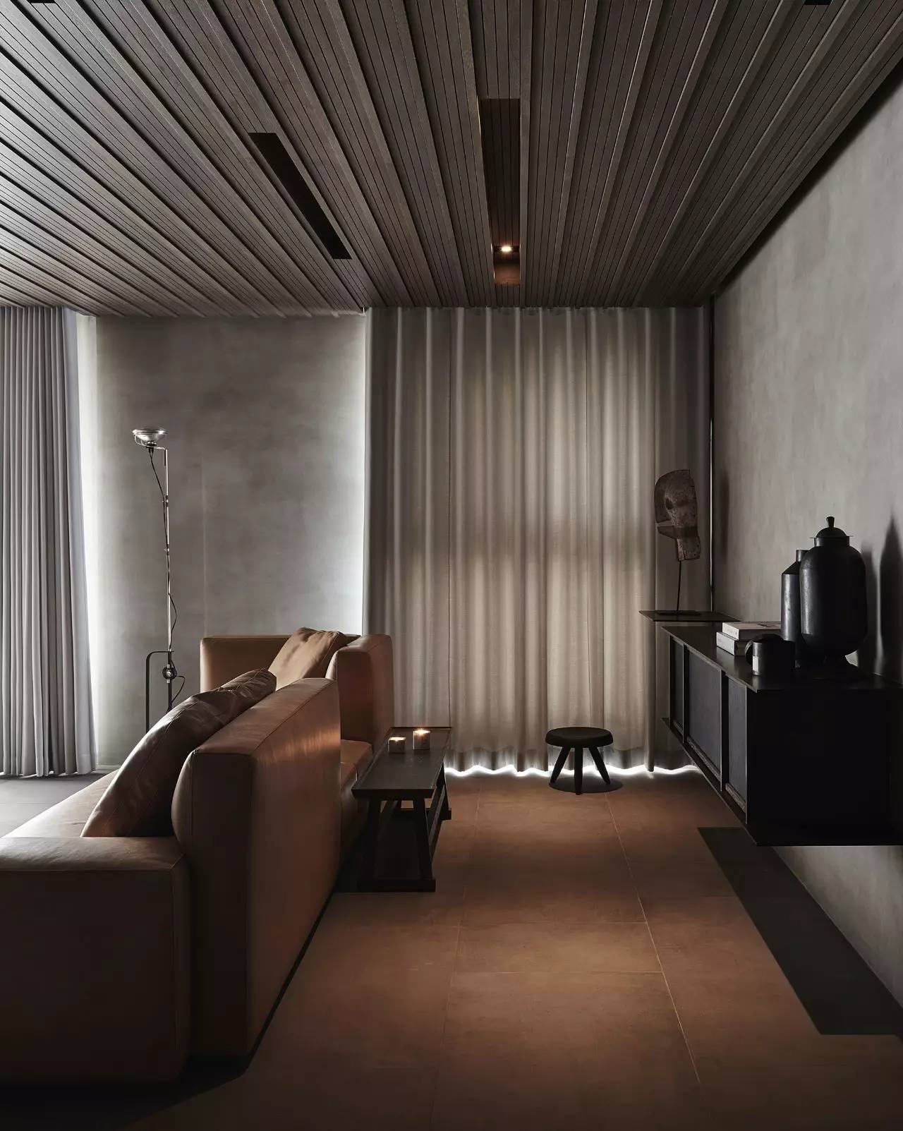 水泥+舊木，締造出具情懷的中式裝修設(shè)計