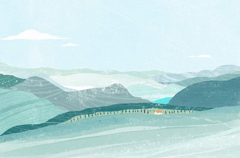 一組風(fēng)景插畫(huà)欣賞