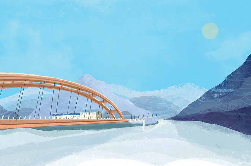 一組風(fēng)景插畫欣賞