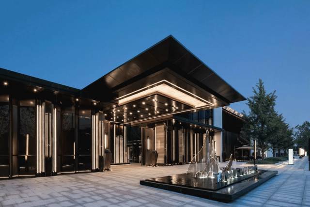 新中式建筑，極簡(jiǎn)宋韻對(duì)中國(guó)山水意境的演繹